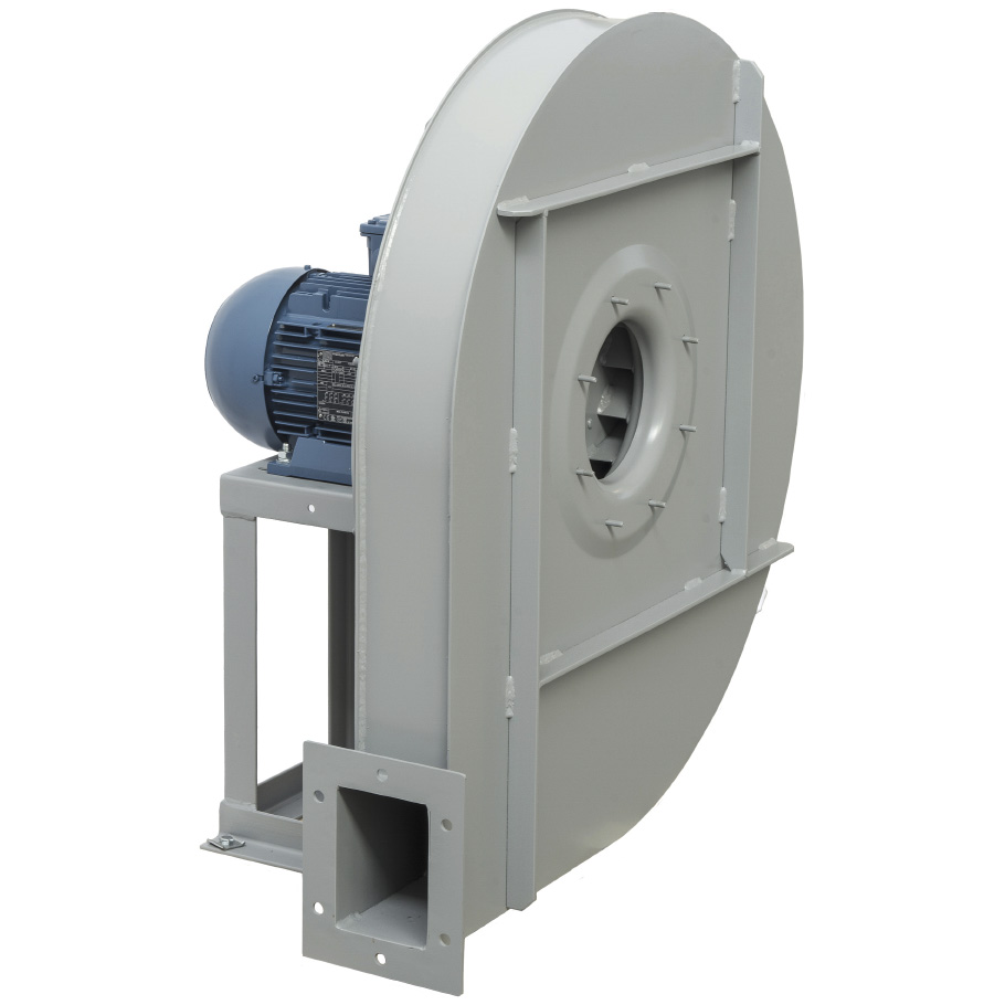 High pressure centrifugal fans with backward curved impeller direct drive